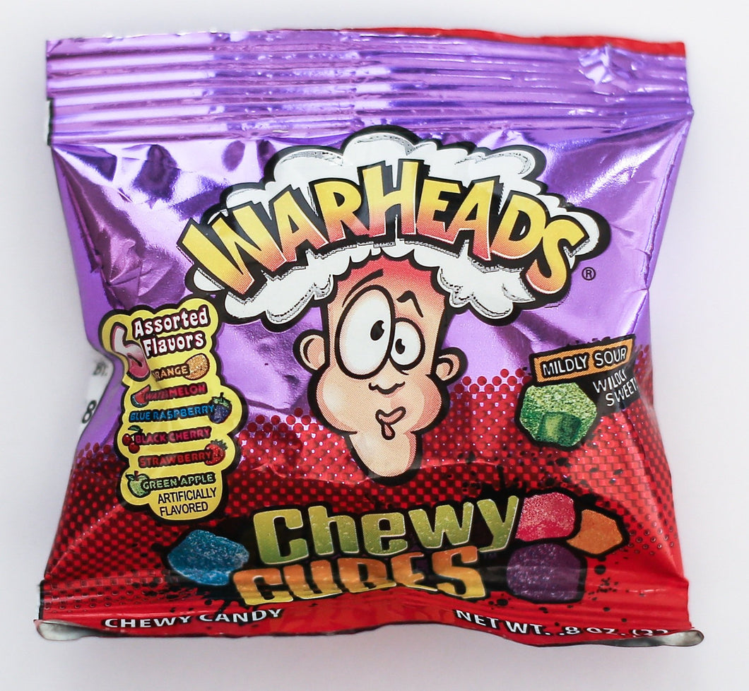 Warheads Chewy Cubes, 5 oz, 1 pack