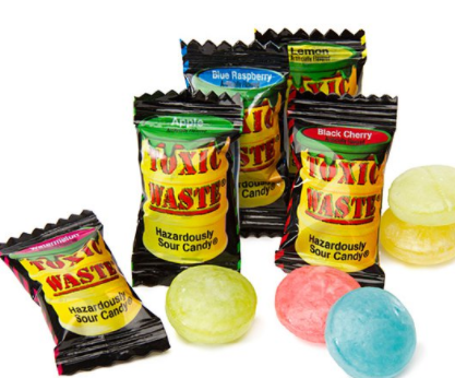 Toxic Waste Hazardously Sour Candy