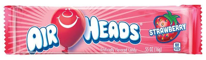 Airheads Chewy Fruit Candy, Strawberry, indiv. pcs