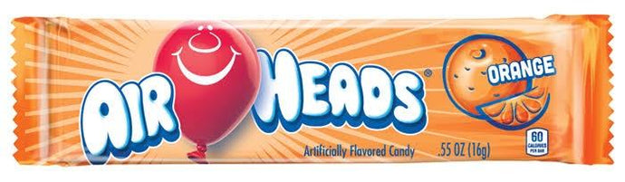 Airheads Chewy Fruit Candy, Orange, indiv. pcs